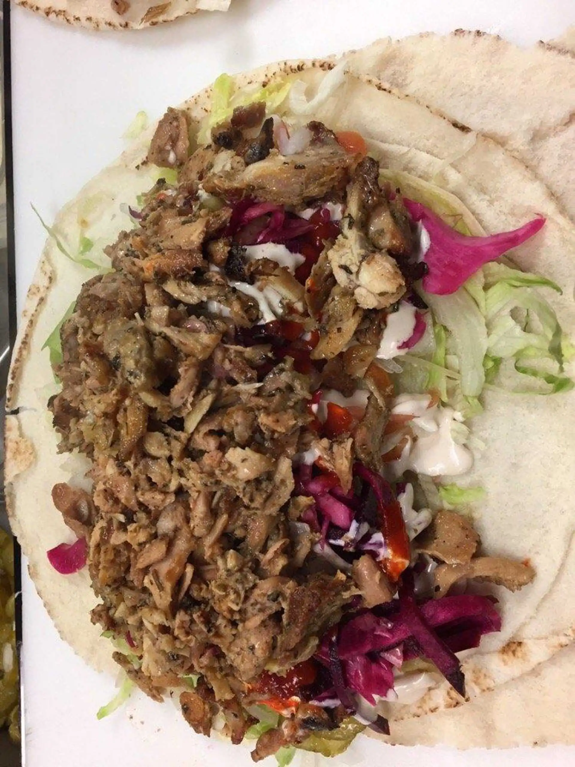 Chicken Shawarma Wrap at Eat-A-Pita Calgary - Best Mediterranean food